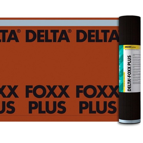 Мембрана диффузионная Delta Foxx Plus (плёнка 75 м2) с доставкой.