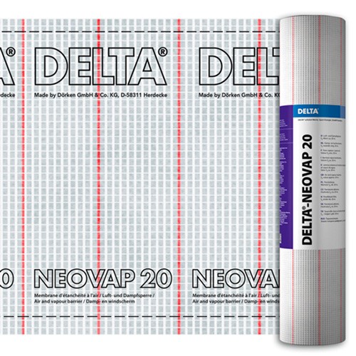 Пароизоляционная мембрана (плёнка) Delta Neovap 20 (75 м2) с доставкой.