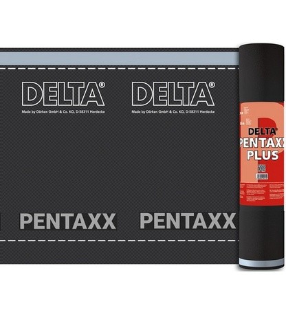 Delta PENTAXX PLUS диффузионная мембрана 5-слойная (рулон 75 м2) с доставкой.