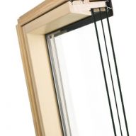 FAKRO FTT U6 Thermo деревянное мансардное окно двухкамерный стеклопакет с доставкой. - FAKRO FTT U6 Thermo деревянное мансардное окно двухкамерный стеклопакет с доставкой.