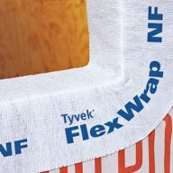 Tyvek FlexWrap NF лента клейкая гофрированная для окон и проходок  с доставкой. - Tyvek FlexWrap NF лента клейкая гофрированная для окон и проходок  с доставкой.