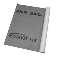 Ютавек 115 серая мембрана гидро-ветрозащитная (75 м2) Чехия